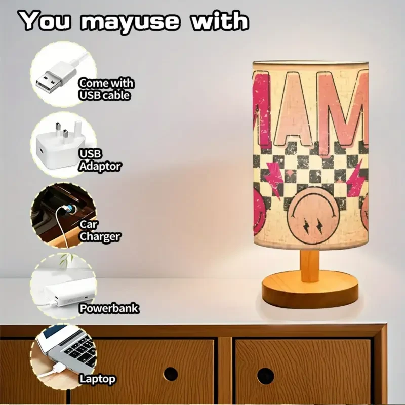 Inspirational Adjustable Table Lamp  Unique Design with Tri-Color Lighting for Bedroom & Living Room, Height Adjustable Up to 274.32 cm