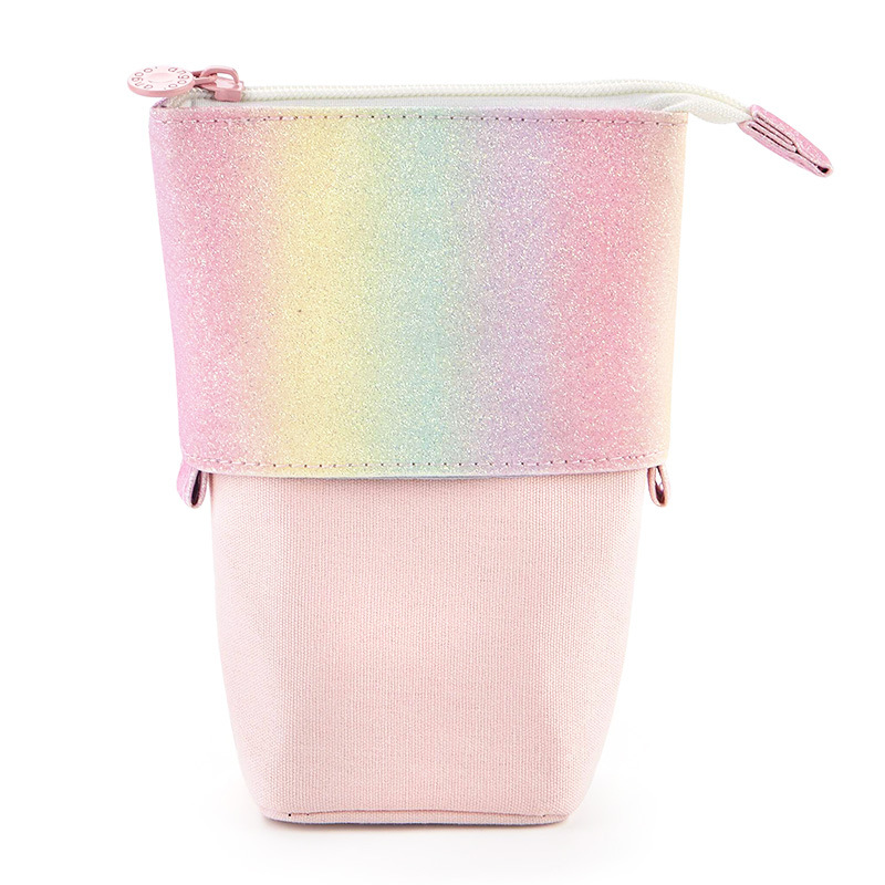 Creative Rainbow Large Capacity Retractable Pencil Case