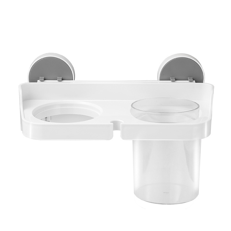 Hair dryer rack free punching bathroom toilet storage rack