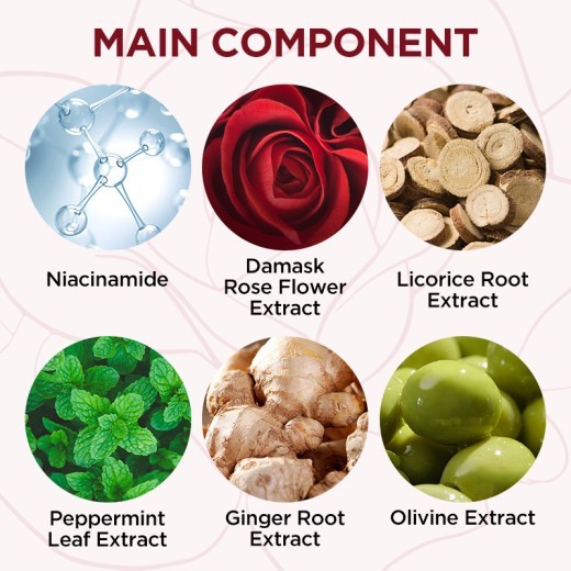 Rose Facial Cleanser Mild And Not Tight Hydrating