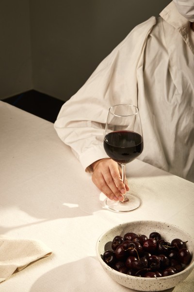 Eco Vino White Wine Glass 335ml - Set 2  - Ocean