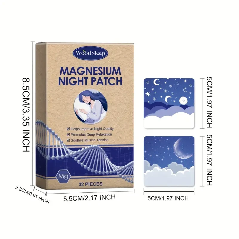 96pcs South Moon Magnesium Night Patches for Better Sleep