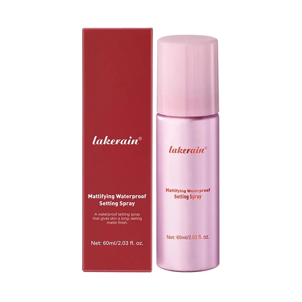 Mattifying Waterproof Setting Spray  Oil Control and Non-Sticky Makeup Fixer