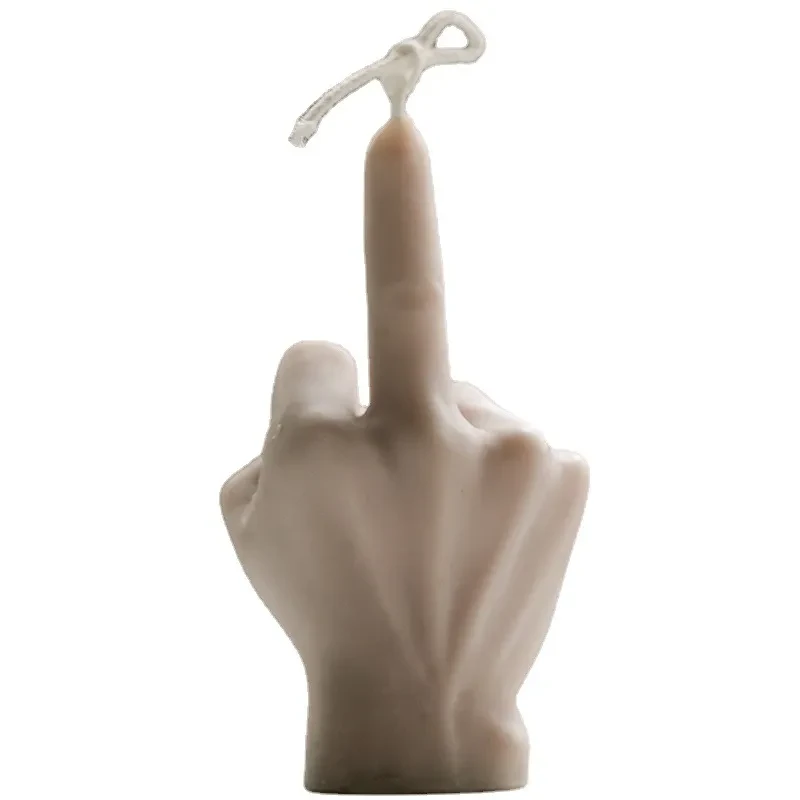 Middle Finger Scented Candle DIY Mold