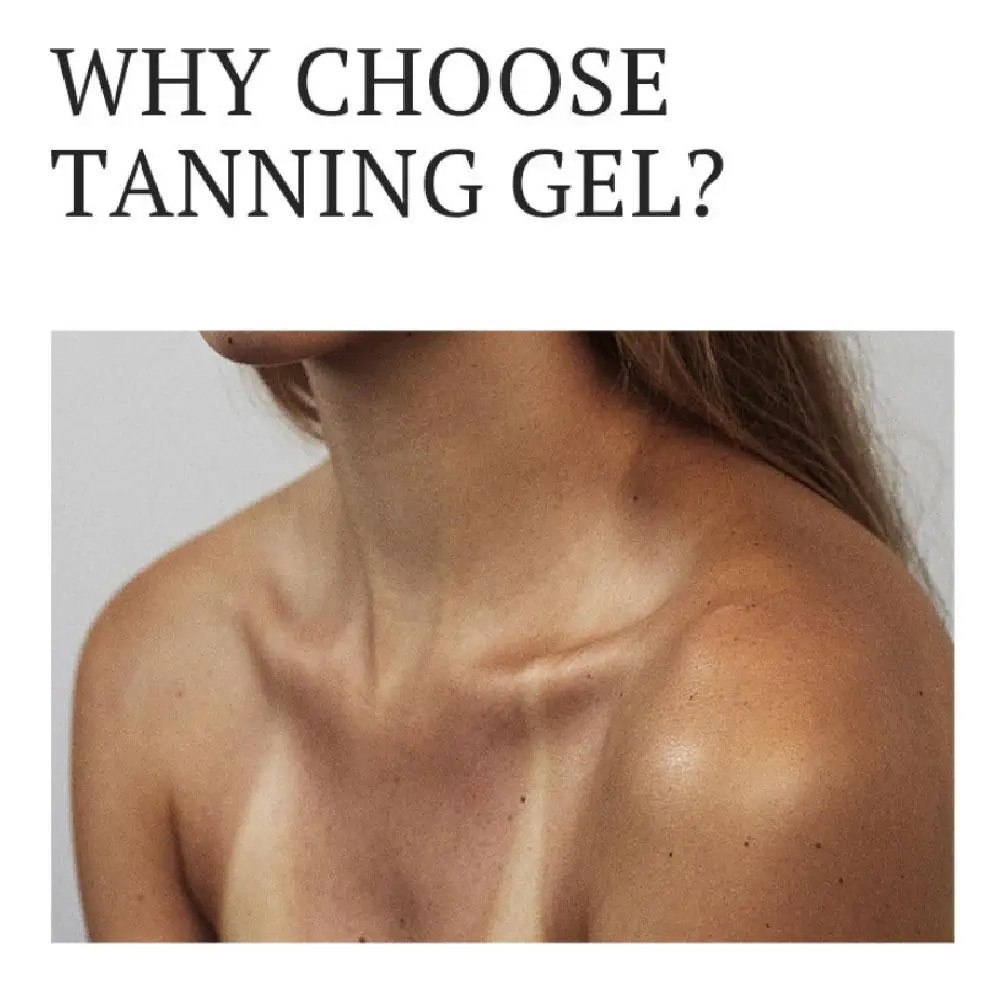 140ml Tanning Mousse Cream Self Tanner Bronzer for Natural Sunless Tan