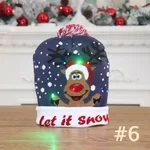Christmas Theme LED Beanies - Buy 3 Free Shipping