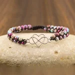 For Granddaughter - You Are Always In Mine Beads Bracelet