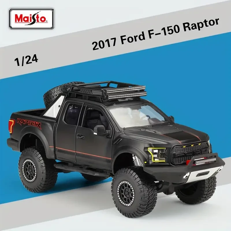 2017 Ford Raptor Car Model Children'S Toy Car Ornament Car