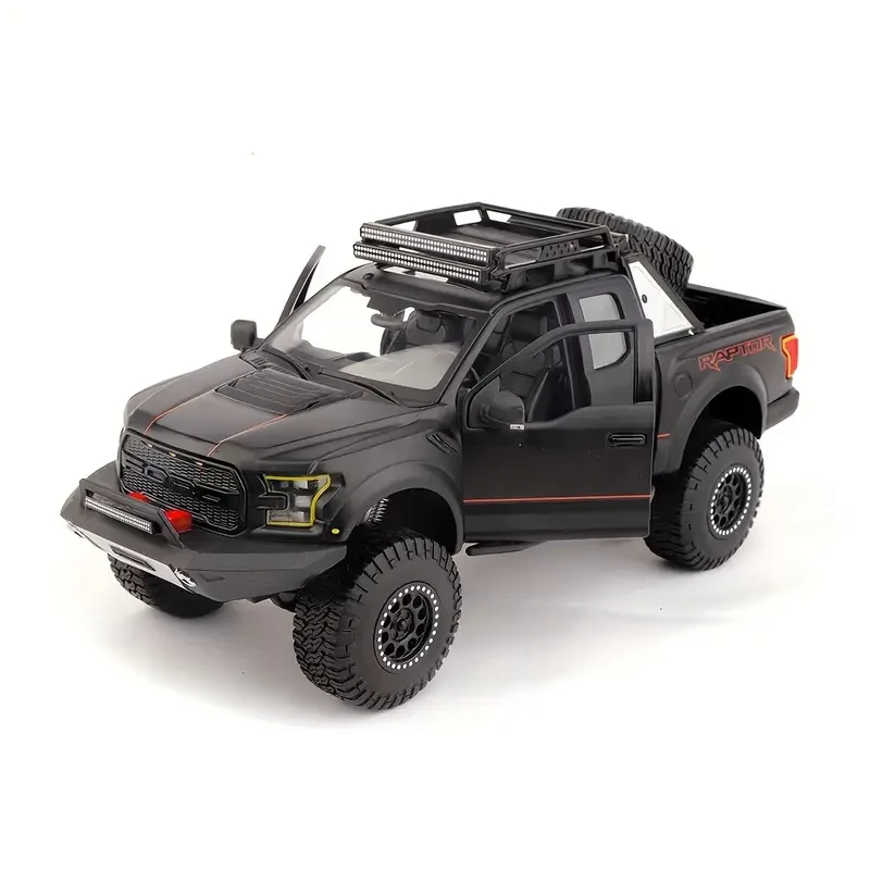 2017 Ford Raptor Car Model Children'S Toy Car Ornament Car