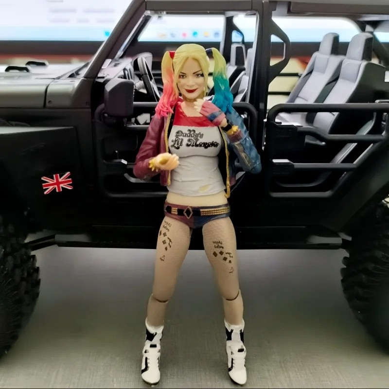 New Arrival Suicide Squad X Task Force Ugly Quinn Mobile Model Box