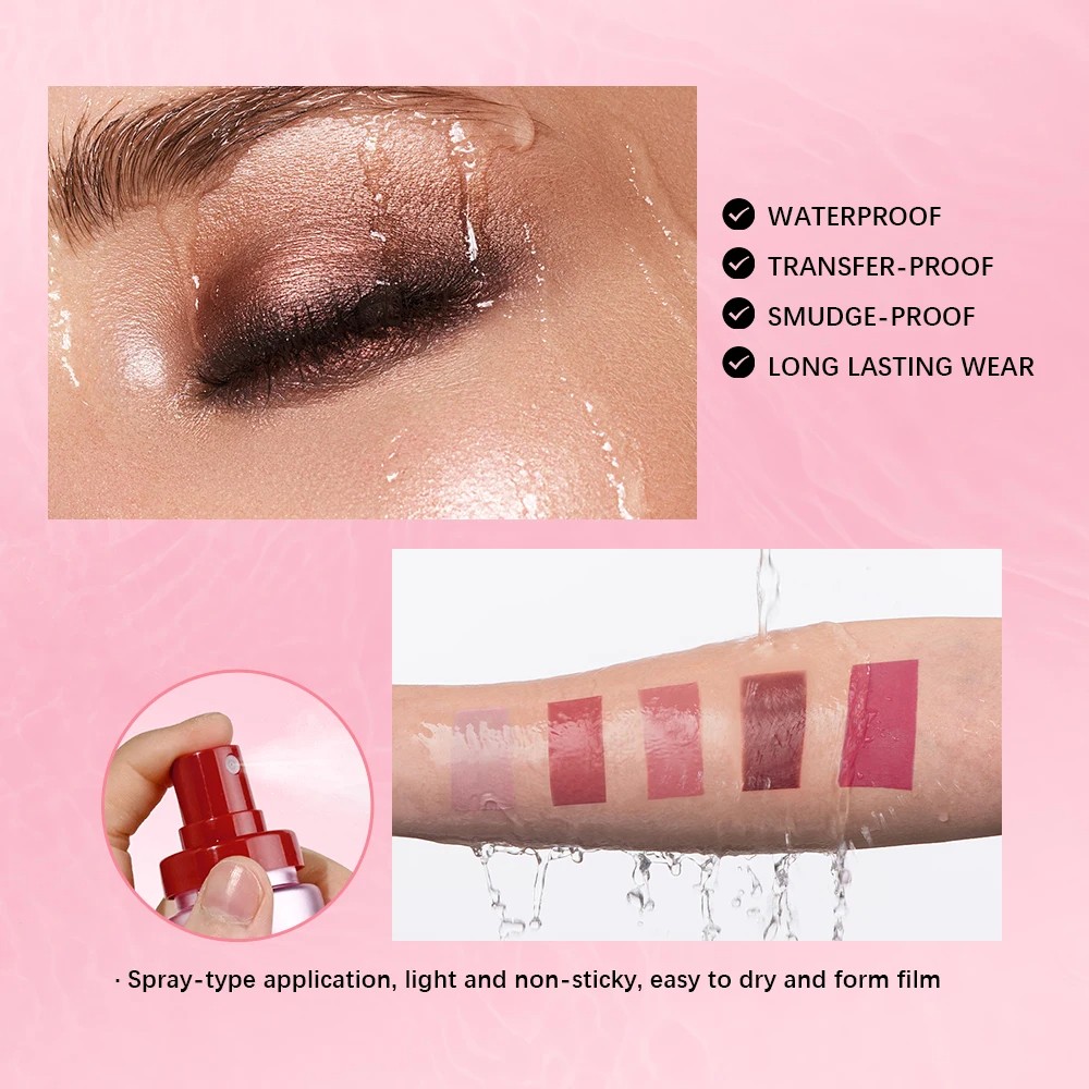 Mattifying Waterproof Setting Spray  Glossy Matte Base Makeup Control Oil