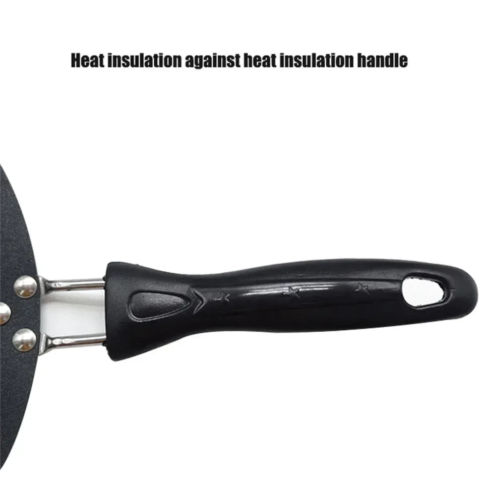 Kitchen Non-Stick Pancake Pan Crepe Maker Flat Pan