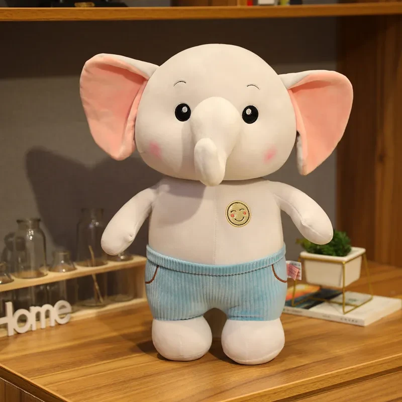 Smiling Hippo Elephant Doll Plush Toy