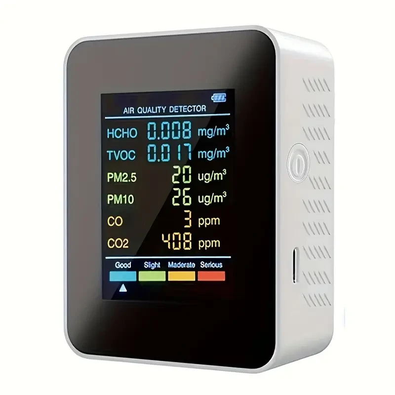 CO2 Monitor Air Quality Monitor Indoor PM 2.5 Detector