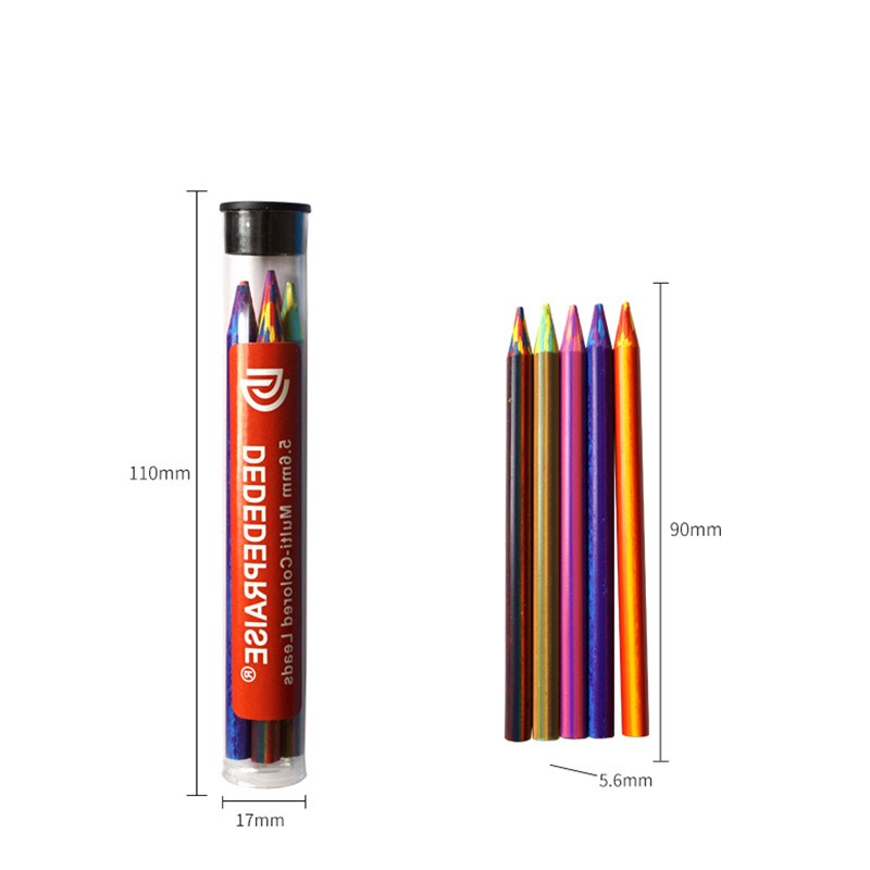 Magic rainbow one stroke multicolor pencil lead