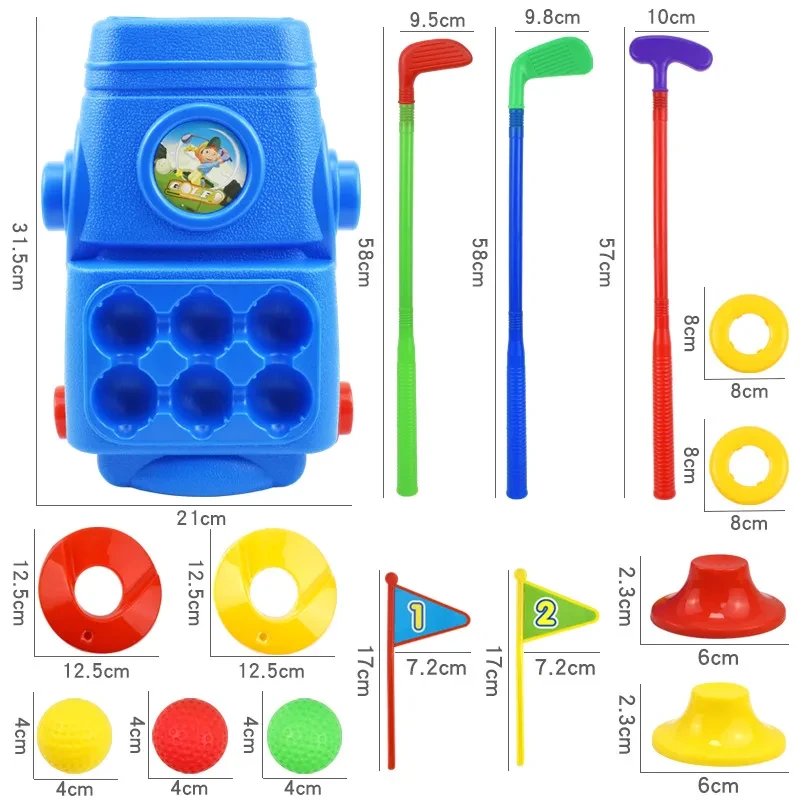 Children's Golf Club Package Toy Indoor
