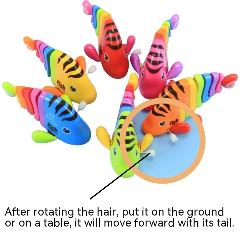 Upwind Swing Fish Toy Children's Puzzle