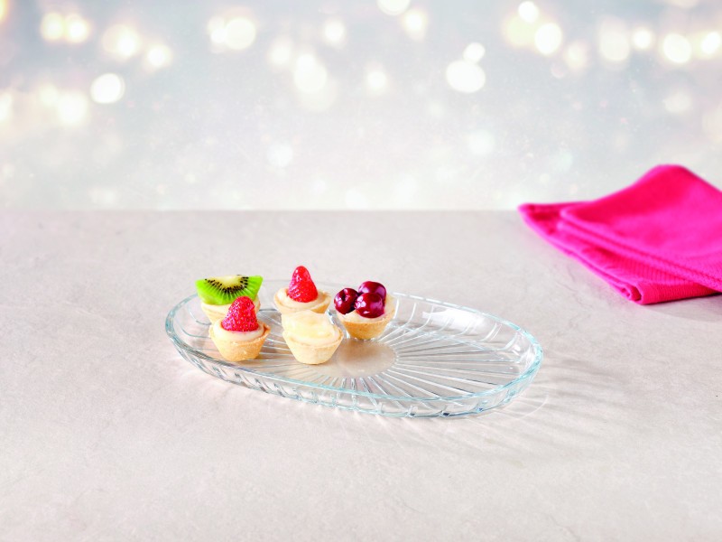 Elegant Oval Plate 28x16.5cm - Pasabahce