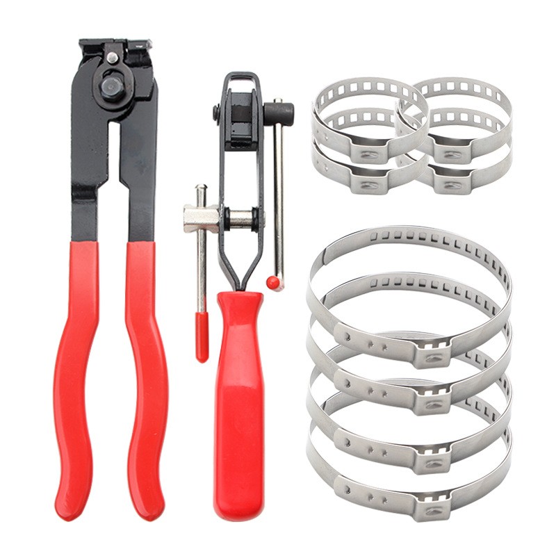 Cutting Pliers Single Ear Infinite Clamp Hose Clamp Crimping Tool Kit