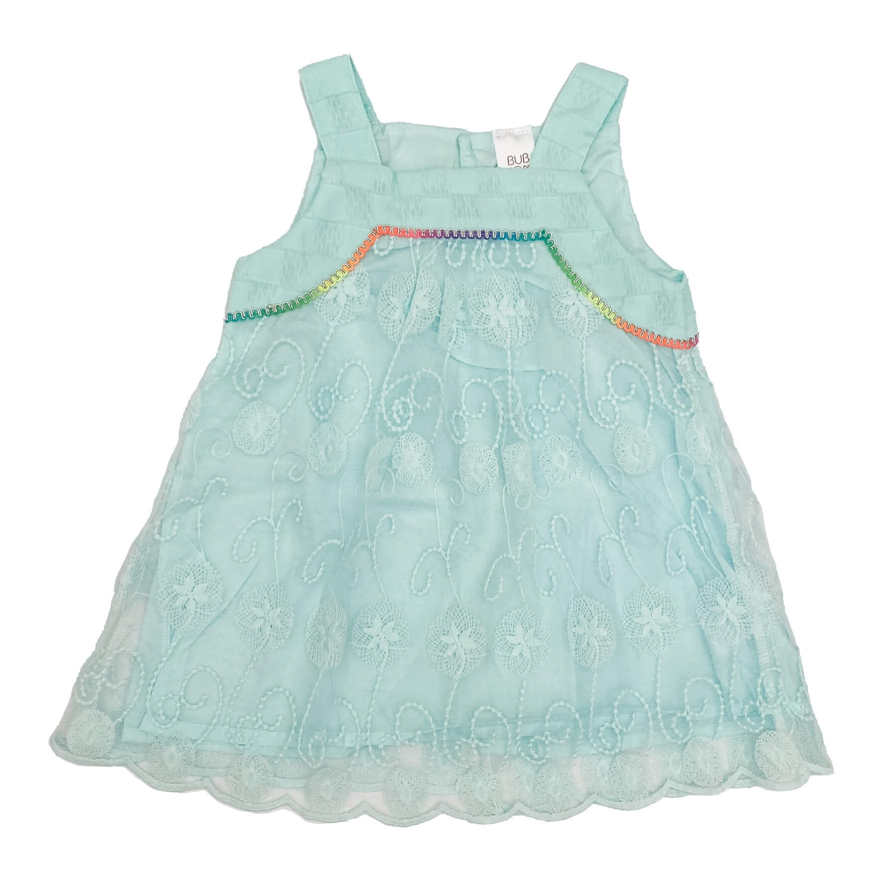 Dress Lacy Light Turquoise | 6m - 4y