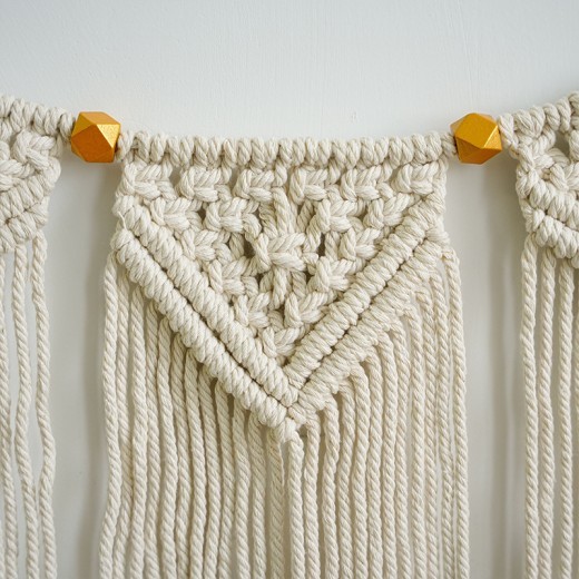 Tassel Small Flag Woven Wall Decoration Living Room Background Hallway Wall Decoration