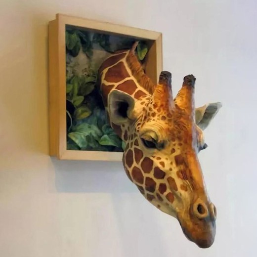 Giraffe Creative Pendant Wall Decoration Props