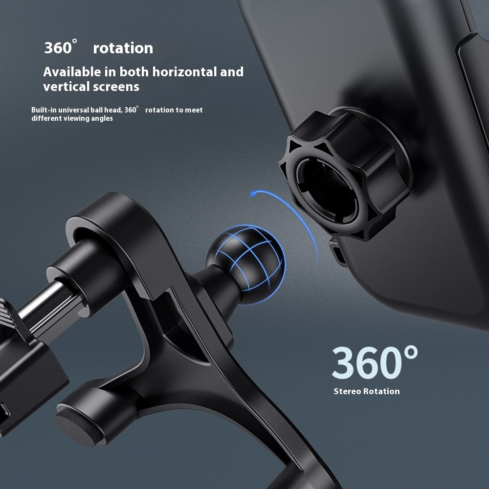 Multifunctional Carbon Fiber Car Vent Mobile Phone Bracket