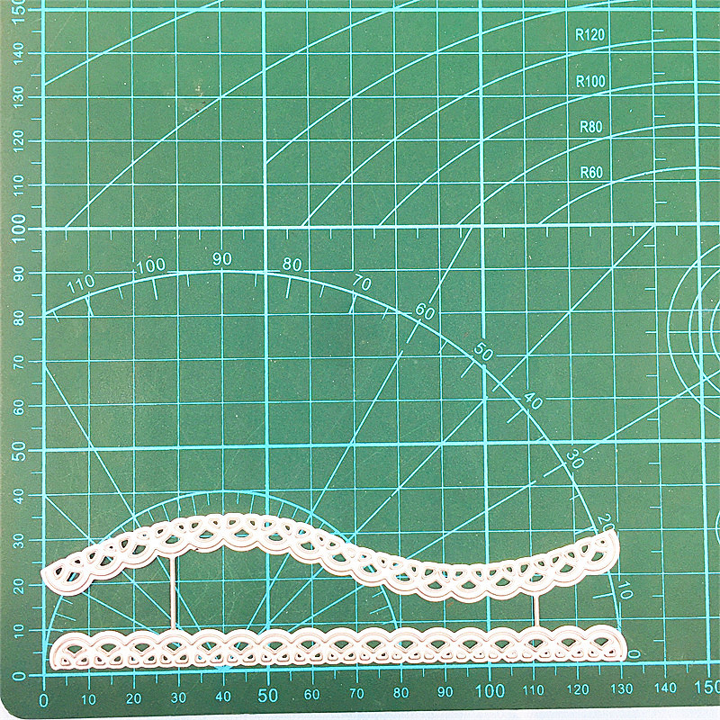 DIY Two Lace Embossed Carbon Steel Knife Die