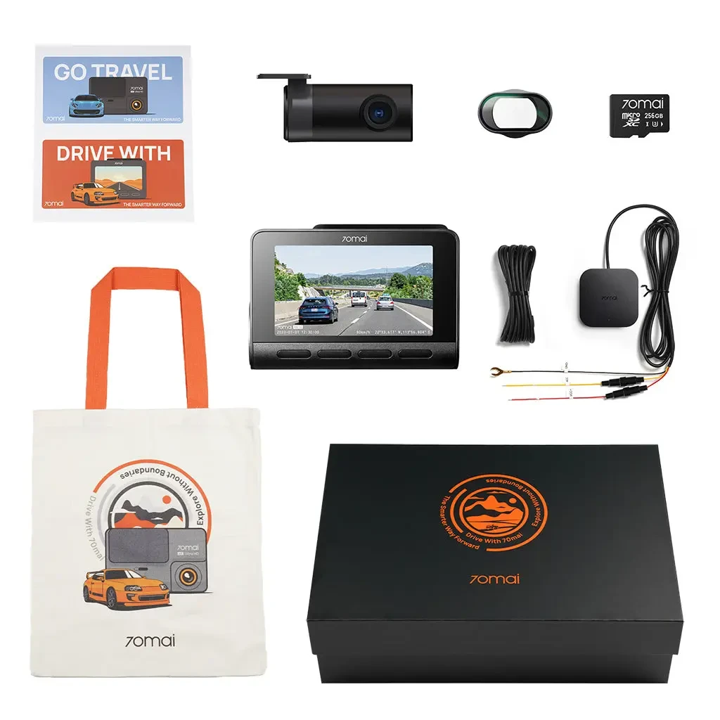 70mai Dash Cam 4K A810 with Sony STARVIS 2 IMX678, 4G LTE & Dual HDR Supported