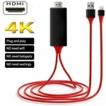 No Lagging HDMI TV Cable No network required for screen casting