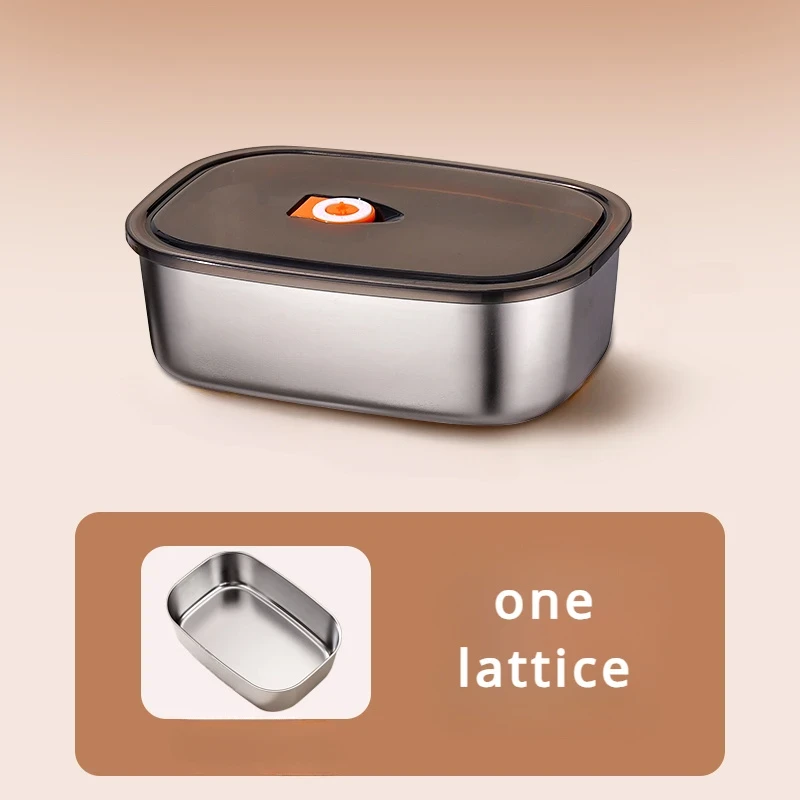 BAIJL Stainless Steel Lunch Box Set with Leak-Proof Seals, Stackable, Dishwasher Safe Microwave & Oven Safe, Round Food Storage Containers for Work, Adult Bento Box, Outdoor Camping