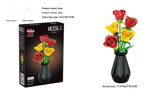 Children Educational Assembly Building Block Toy Birthday Gift