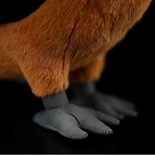 Brown-necked Hornbill Doll Without A Helmet