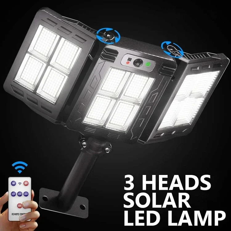 NEW Solar Led Light System: 3x Solar Panels