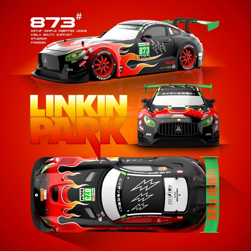 KAMTOM High-Speed Drift RC 4WD 1:16 2.4G Remote Control Car