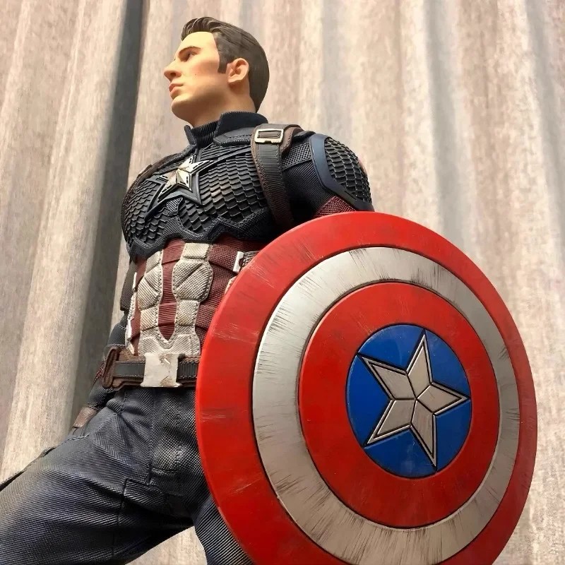 Marvel Avengers Captain America's Double Headed Sculpture Action Figure