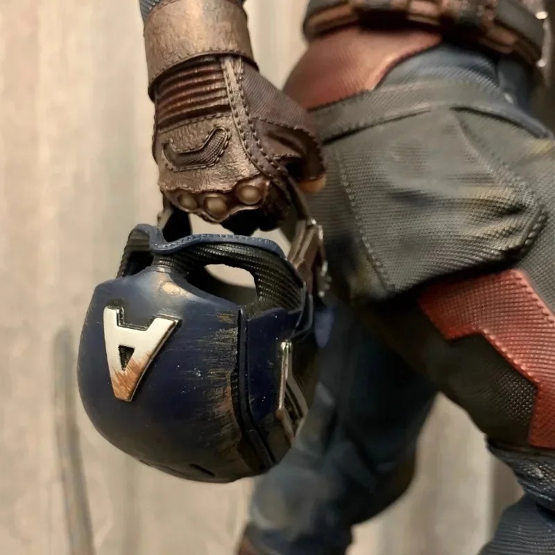 Marvel Avengers Captain America's Double Headed Sculpture Action Figure