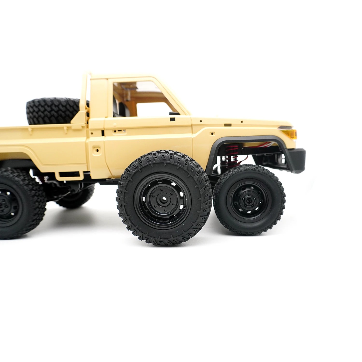 4Pcs 73.5mm Tire Tyre Wheel for WPL MN D90 MN-90 MN99S FY003 FY004 RC Car Upgrade Parts