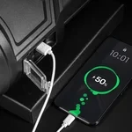 Super Bright Double-head Spotlight Portable Flashlight