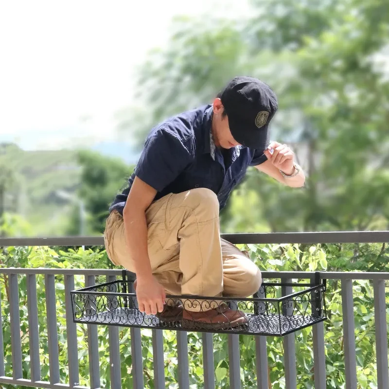 Plant Holders for Railings