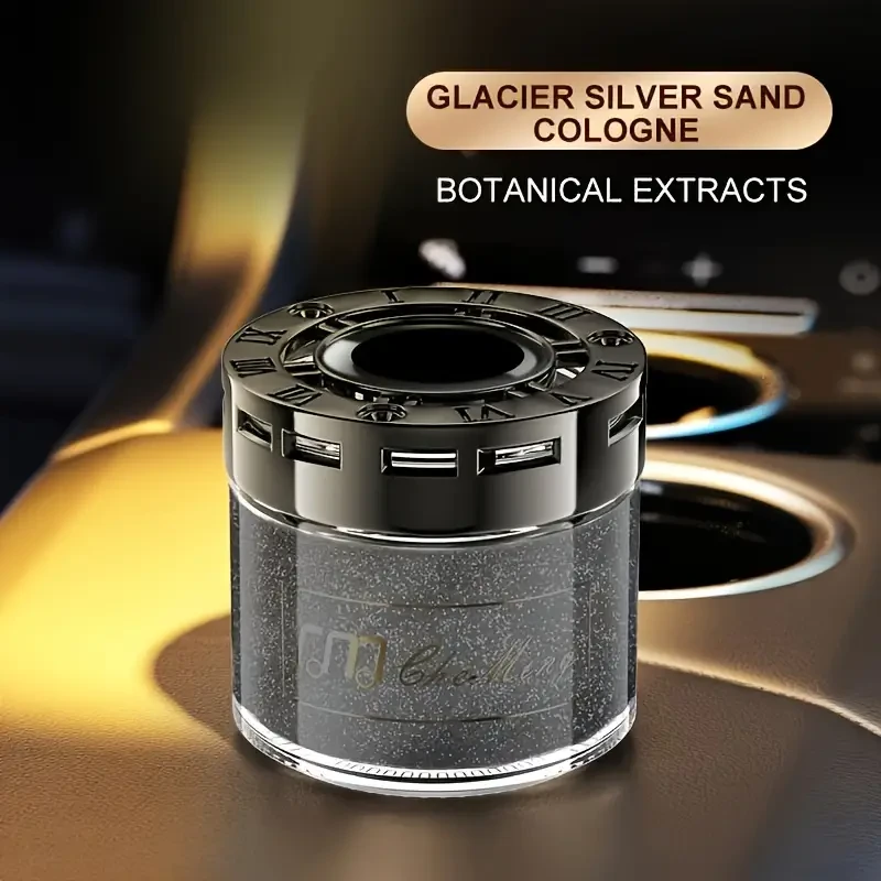 Luxury Cologne Scented Car Air Freshener - Long-Lasting Solid Perfume