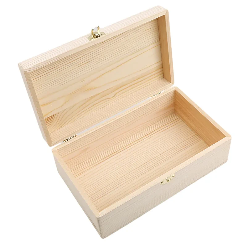 Wooden Box with Lid