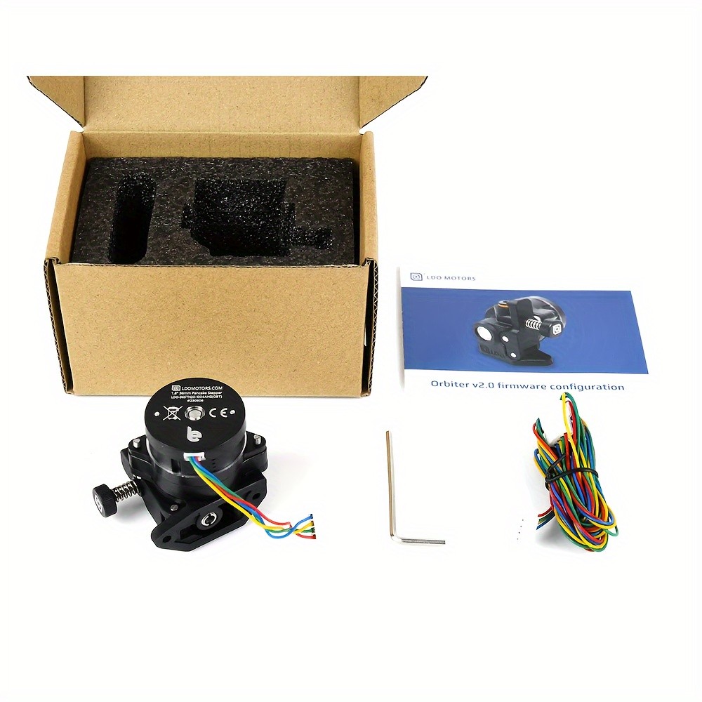 LDO Orbiter Extruder V2.0 Dual Driver Gear Extrusion 3D Printer Parts for CR10/10S, Ender3/3 Pro, Ender5