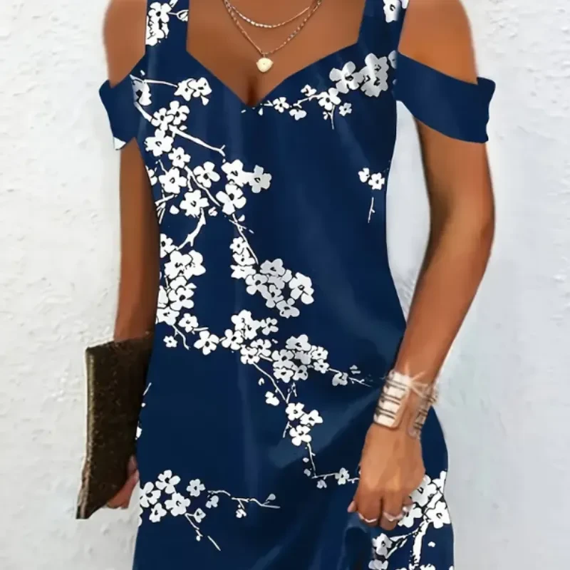 Cold Shoulder Casual Dress