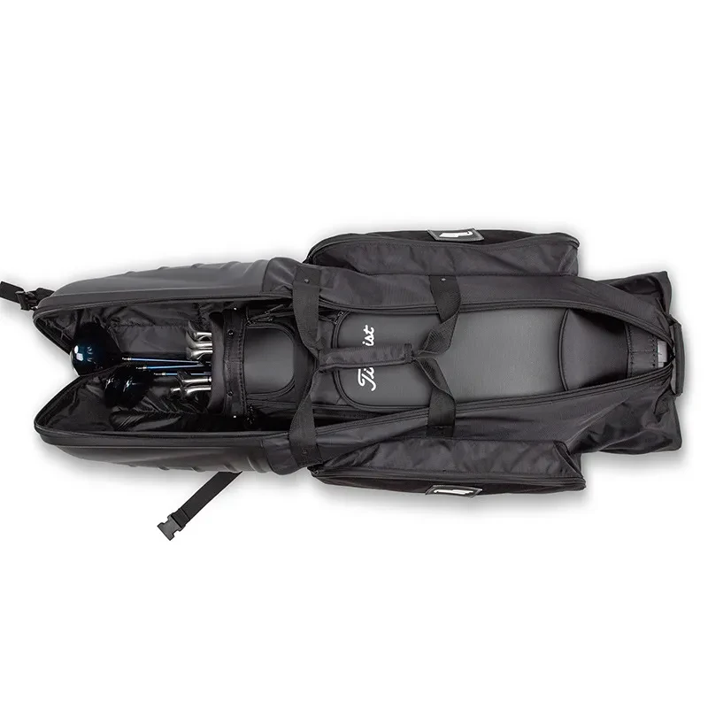 Men's And Women's Hard Shell Drag Wheel Travel Ball Bag