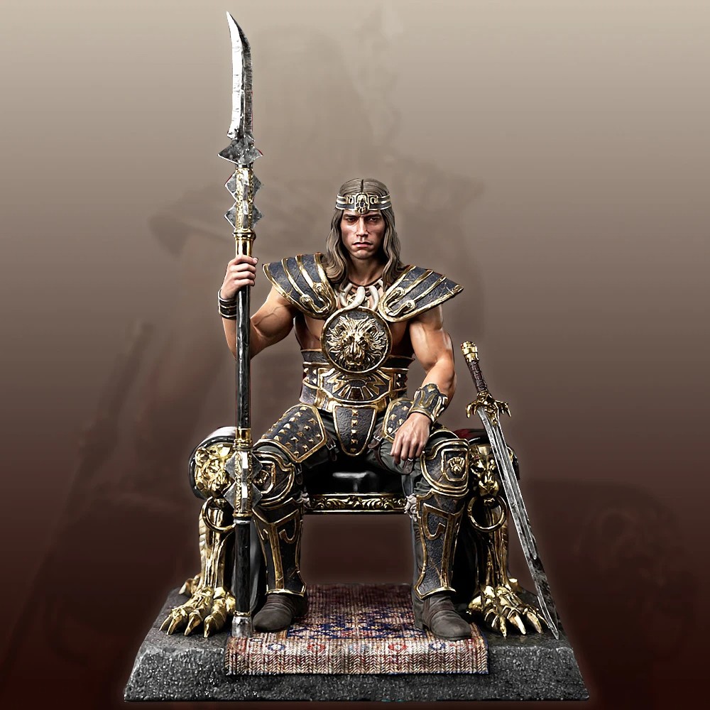 Warrior Fantasy Model Kit 1/16 Scale Resin & PVC Unpainted