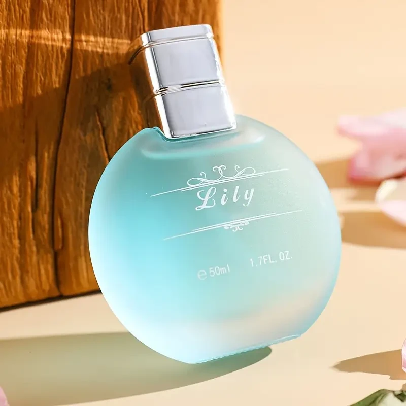 Floral Lily Long-Lasting Eau de Toilette for Women, 1.7 fl oz | Floral Scent, 3-5% Concentration, Alcohol-Based Perfume