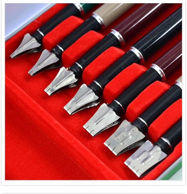 7Pcs/Box Caligraphy Parallel Pen Set