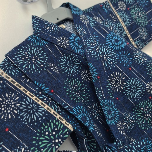 Pure Cotton Yukata Children's Kimono Set