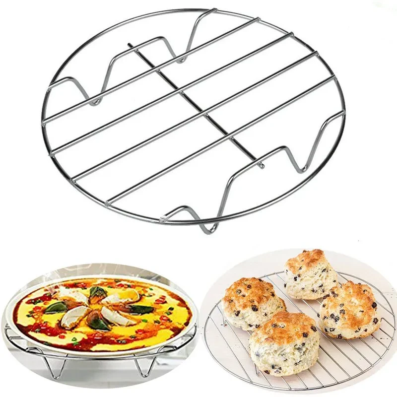 Baking Basket Pizza Tray Stainless Steel Rack